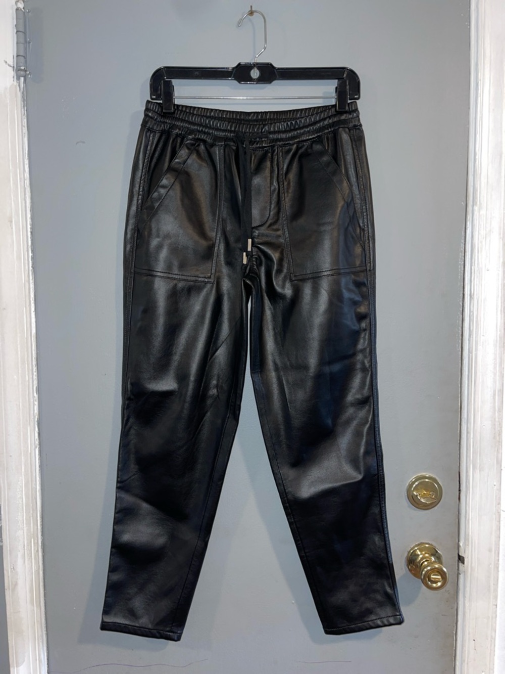 NWT BLANKNYC No Guidance Ankle Faux Leather Pants Size 25